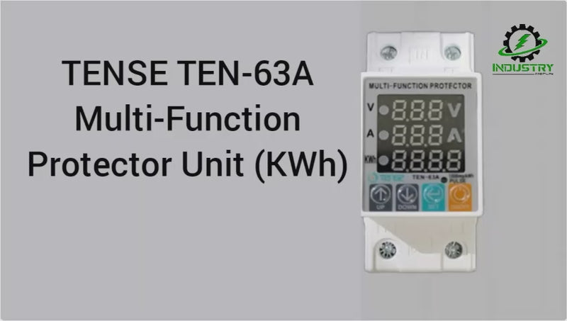 TENSE TEN-63A Multi-Function Protector Unit(KWh) limit  in Pakistan