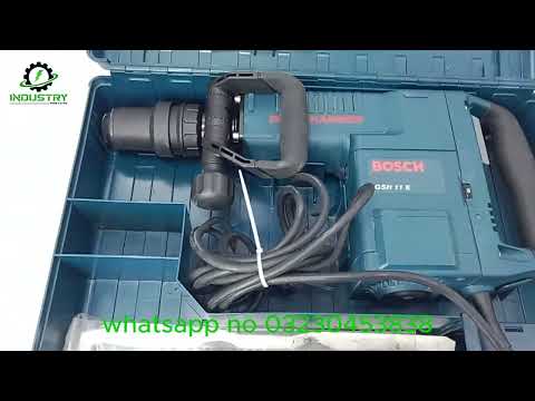 BOSCH GSH 11E Professional Drill Hammer Machine Used in fresh condition in Pakistan