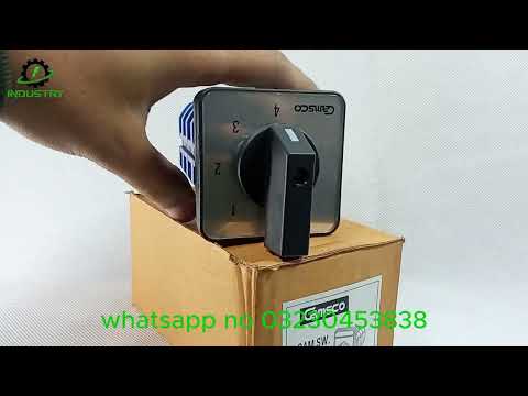 CAMSCO CA-63081 Multi-Step Rotary Changeover Switch in Pakistan