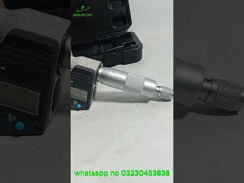 Mitutoyo Digital Screw Gauge Micro meter  0-25mm/0.001mm china made  in Pakistan