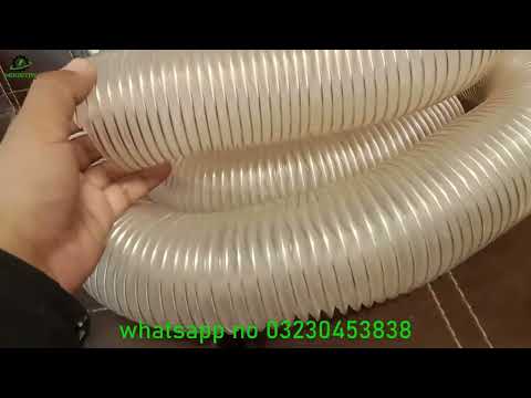 Transparent PVC Spring Hose Pipe in Pakistan