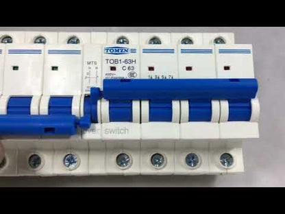 TOMZN 4 pole Change Over Switch MTS Manual transfer switch  in Pakistan