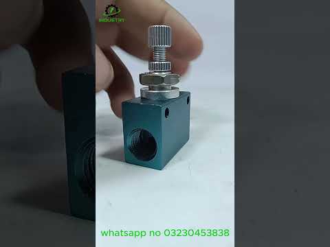 ASC-06 1/8 ASC-08 1/4 ASC-10 3/8 ASC-15 1/2 One-way throttle valve Flow control valve Speed regulation valve Pneumatic