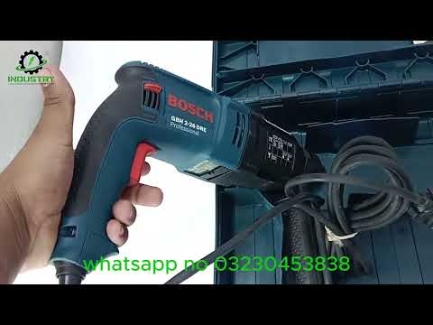 BOSCH GBH 2-26 DRE Professional Drill Hammer Machine Used in fresh condition in Pakistan