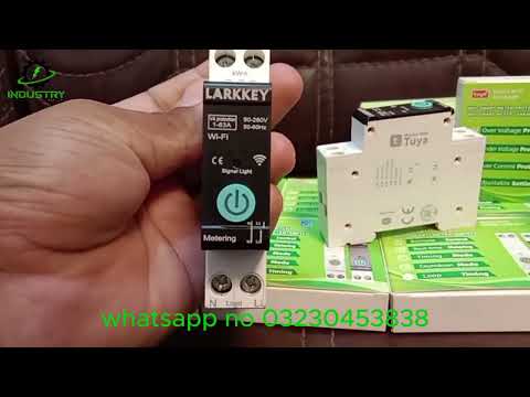 Larkkey Tuya Smart Life WiFi Smart Circuit Breaker in Pakistan