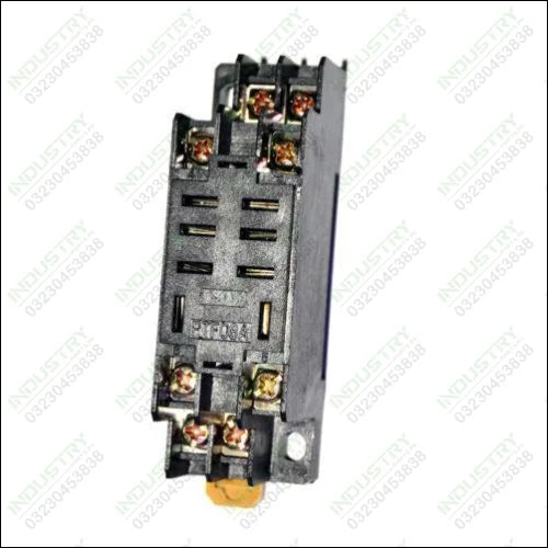 PTF08A 8 pin relay socket base Thick copper 10A Mini Relay Socket Base for LY2 HH62P - industryparts.pk