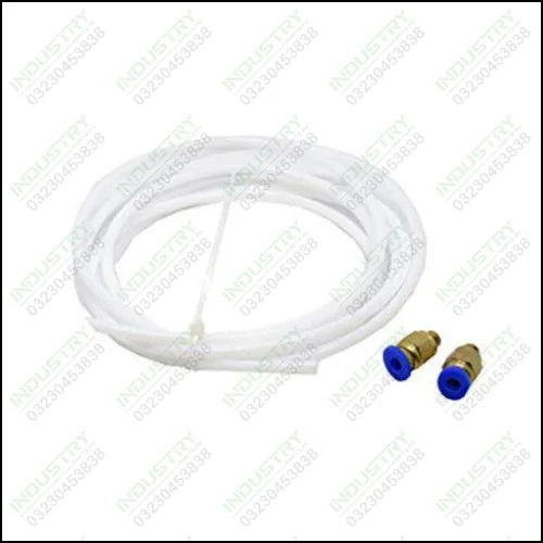 PTFE Teflon Tube PC4-M6 Quick Fitting for Hotend - industryparts.pk