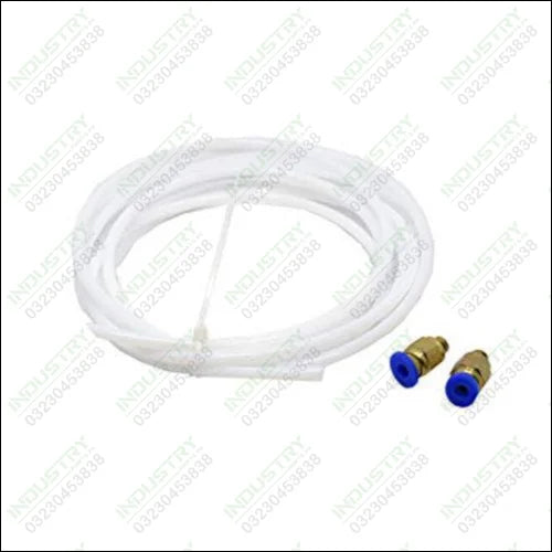 PTFE Teflon Tube PC4-M6 Quick Fitting for Hotend - industryparts.pk