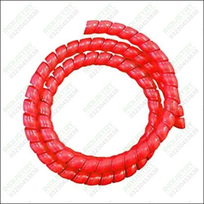 Red Insulation Spiral Sleeves for Cable Management - industryparts.pk