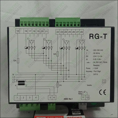 RG-12T Power Factor Controller, 12 Steps 220v ac 50/60Hz in Pakistan - industryparts.pk