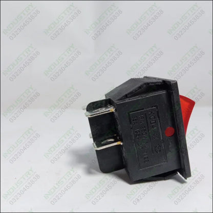 Rocker Switch Power Switch I/O 4 Pins With Light 16A 250VAC 15 Pcs Pack in Pakistan - industryparts.pk