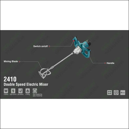 RONIX 2 Speed Electric Mixer 2410 in Pakistan