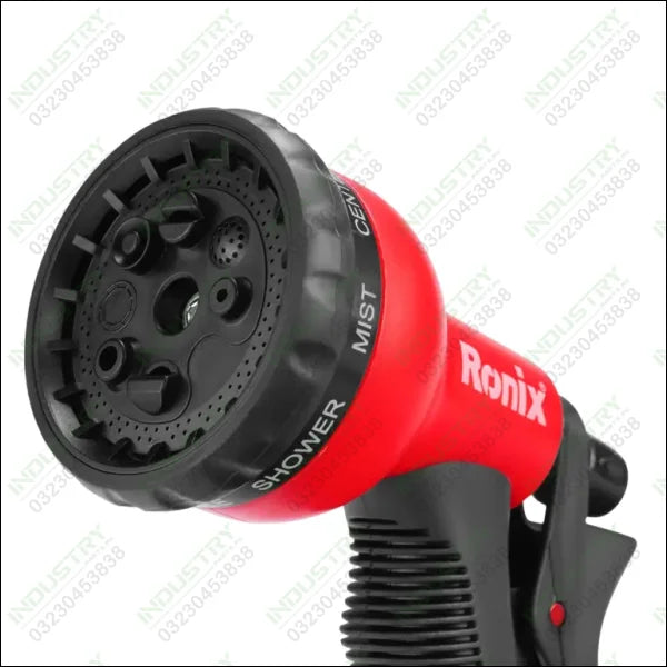 RONIX 8-Pattern Soft Coated Water Spray Gun RH-4018 in Pakistan