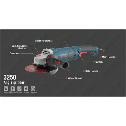 RONIX Angle Grinder 180mm 3250 in Pakistan