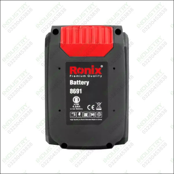 Ronix Battery Pack 4.0Ah 8691 in Pakistan