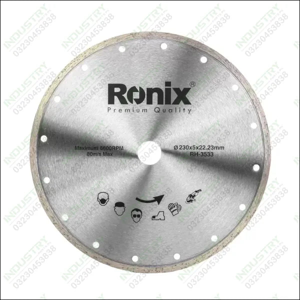 RONIX Ceramic Cutting Disk RH-3530 RH-3531 RH-3533 in Pakistan