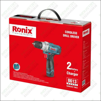 RONIX Cordless Drill Driver 12V 8613 in Pakistan