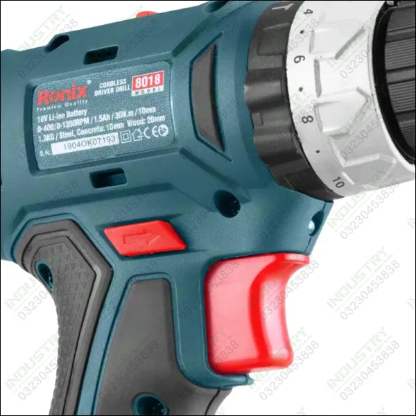 RONIX Cordless Drill Driver 8018 in Pakistan