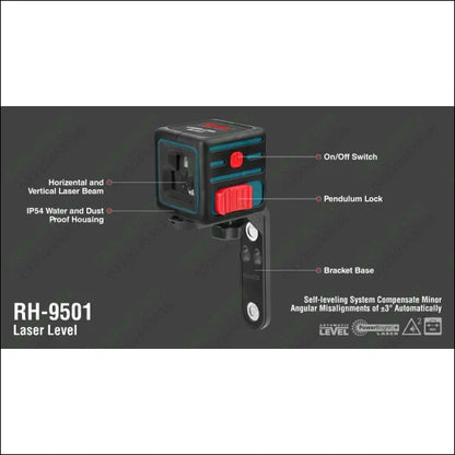 RONIX Cross-line Laser Level RH-9501 in Pakistan