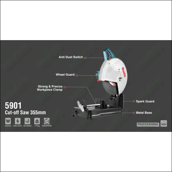 RONIX Cut-off Saw 355mm 5901 in Pakistan