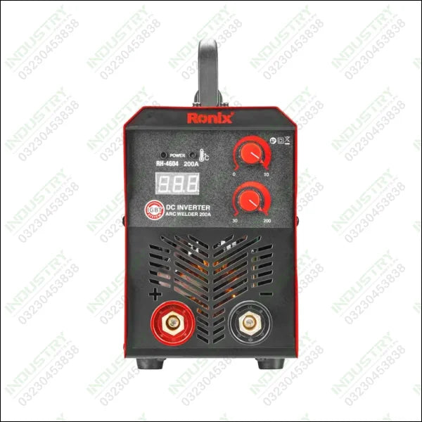 RONIX DC Arc Welding Inverter 200A RH-4604 in Pakistan