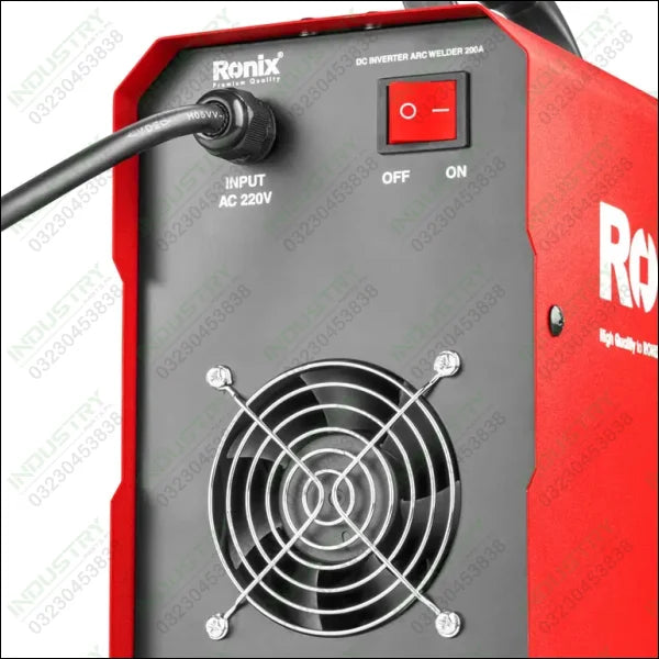 RONIX DC Arc Welding Inverter 200A RH-4604 in Pakistan