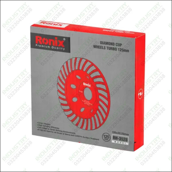 Ronix Diamond Cup Wheel Turbo RH-3528 in Pakistan