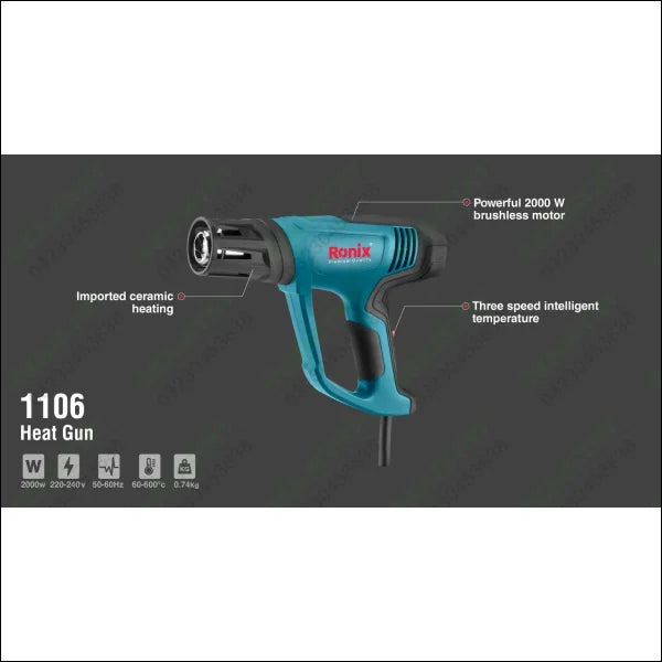 RONIX Electric Heat Gun 1106 in Pakistan