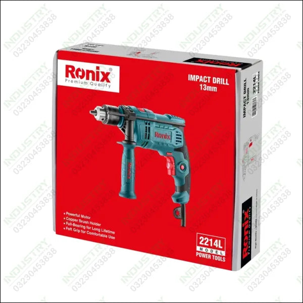 RONIX Electric Impact Drill 13mm Keyed 2214L in Pakistan