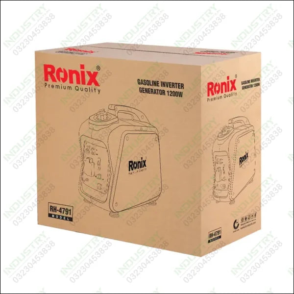 RONIX Gasoline Inverter Generator 1200W RH-4791 in Pakistan