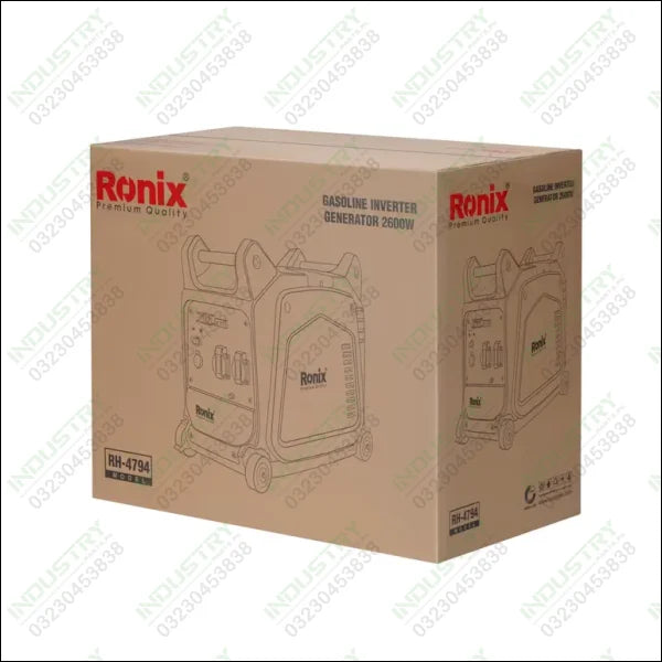 RONIX Gasoline Inverter Generator 2600W RH-4794 in Pakistan