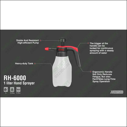 RONIX Hand Sprayer RH-6000 in Pakistan