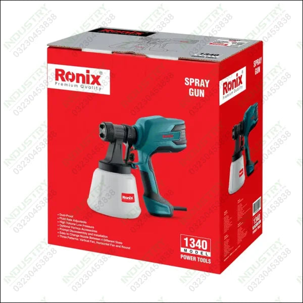 RONIX HVLP Electric Spray Gun 1200ml 1340 in Pakistan