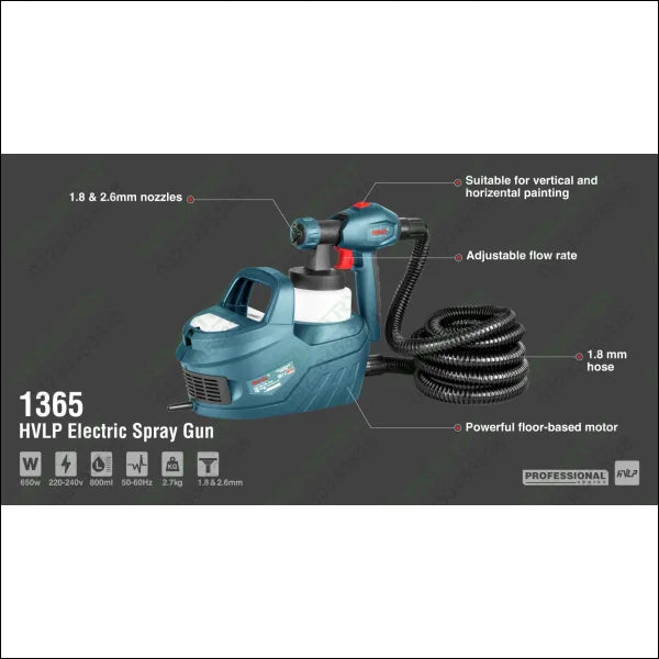 RONIX HVLP Floor-Based Spray Gun 800ml 1365 in Pakistan