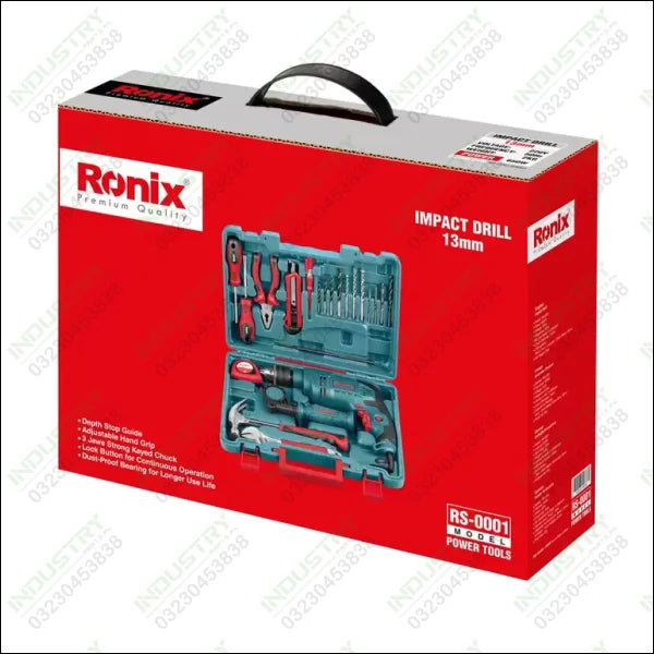 RONIX Impact Drill Kit 22pcs RS-0001 in Pakistan