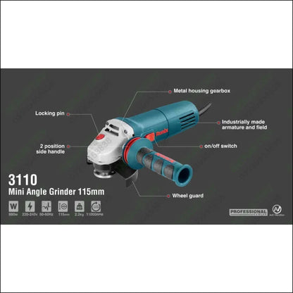 RONIX Mini Angle Grinder 100mm 3110 in Pakistan