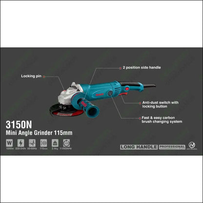 RONIX Mini Angle Grinder 115mm 3150N in Pakistan