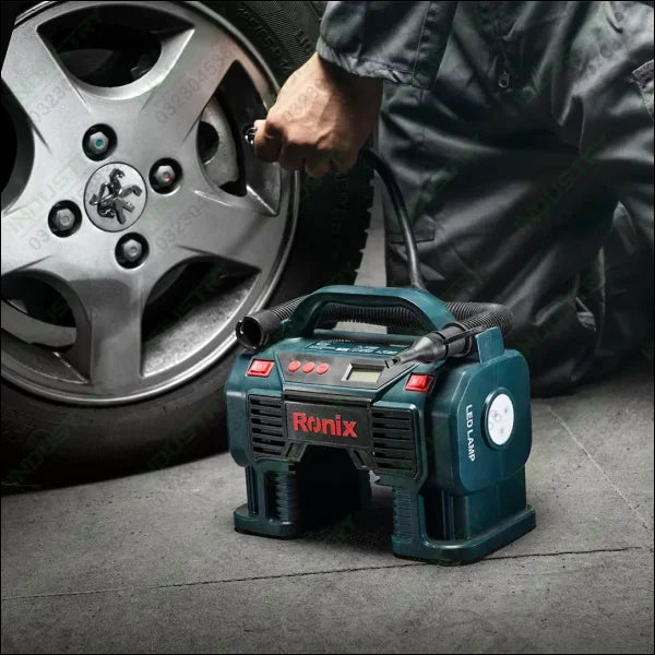 RONIX Mini Digital Air Compressor DC RH-4260 in Pakistan