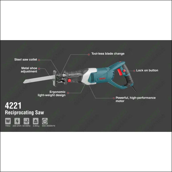 RONIX Reciprocating Saw 4221 in Pakistan