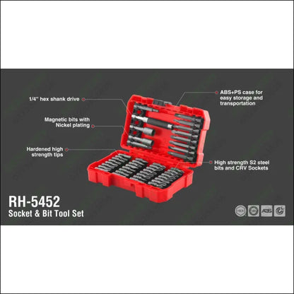 RONIX Screwdriver Bit Set 48pcs RH-5452 in Pakistan