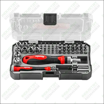 RONIX Screwdriver Set 56pcs Cr-V RH-2717 in Pakistan