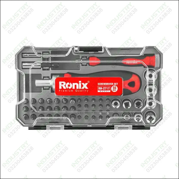 RONIX Screwdriver Set 56pcs Cr-V RH-2717 in Pakistan