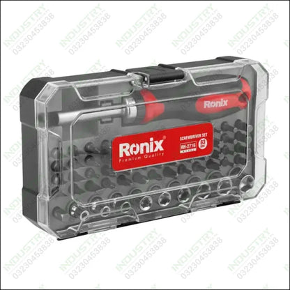 RONIX Screwdriver Set 64pcs Cr-V RH-2716 in Pakistan