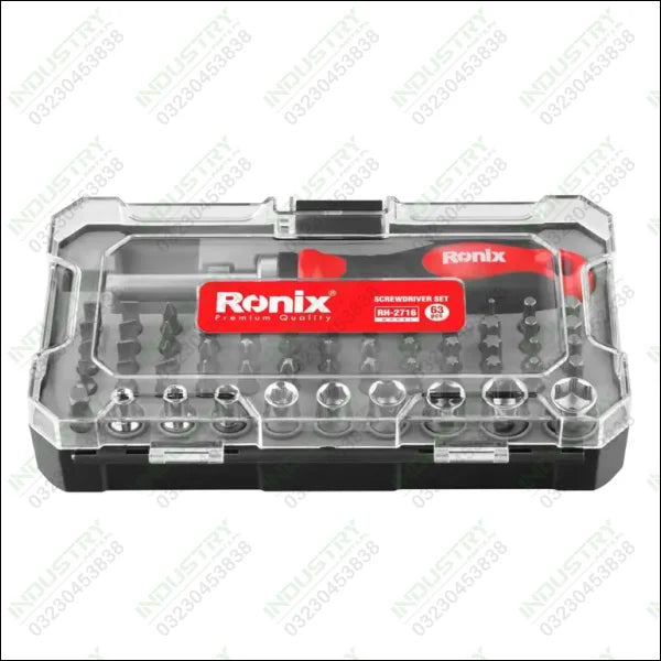 RONIX Screwdriver Set 64pcs Cr-V RH-2716 in Pakistan