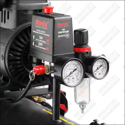 RONIX Silent Air Compressor 25L RC-2512 in Pakistan