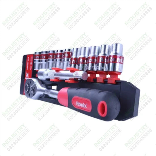 RONIX Socket Set 72 Teeth Set 12 pcs ½" RH-2643 in Pakistan