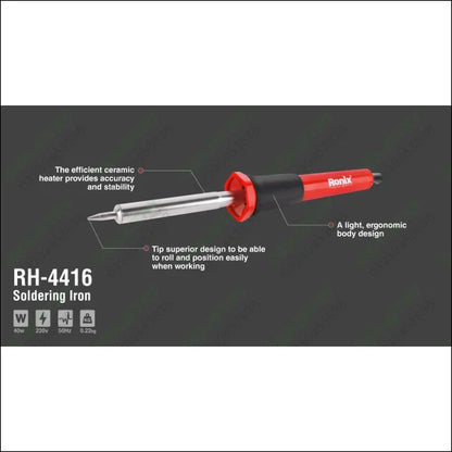 RONIX Soldering Iron 40W RH-4416 in Pakistan