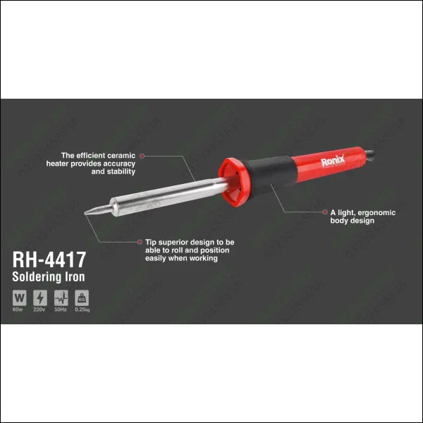 RONIX Soldering Iron 60W RH-4417 in Pakistan