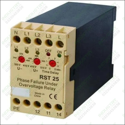 RST 25 Phase Sequence Relay Electronic Voltage Protection in Pakistan - industryparts.pk