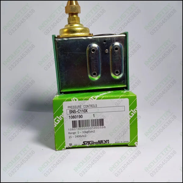 Saginomiya Type Pressure Switch Pressure Controls SNS-C110X in Pakistan - industryparts.pk